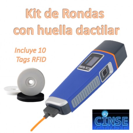 Kit de Rondinero Huella Digital con Lampara Led X-Guard
