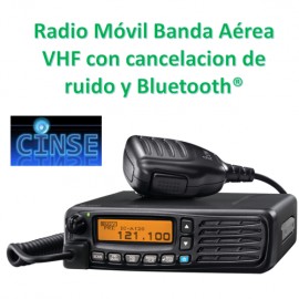 Radio Aéreo con cancelación de Ruido y Audio Bluetooth IC-A120